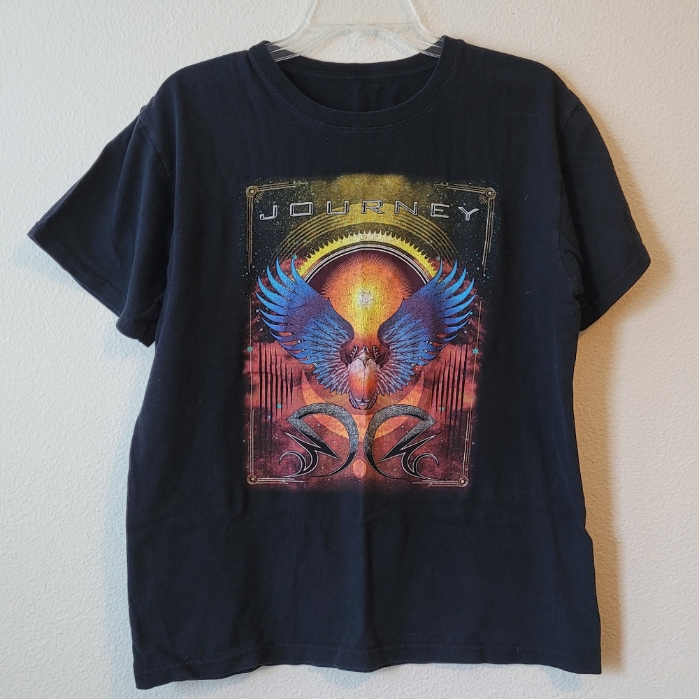 Journey Black T Shirt Tour 2012 Tee